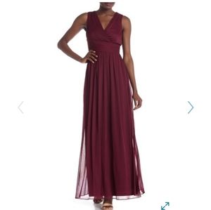 Nordstrom Rack Burgundy Dress